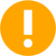 visa global alert logo ícone de advertência
