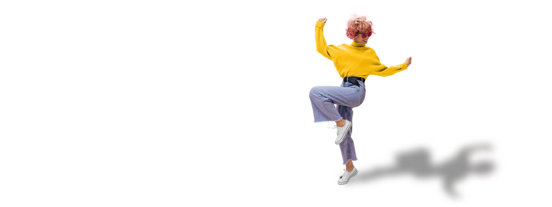 jovem dancando