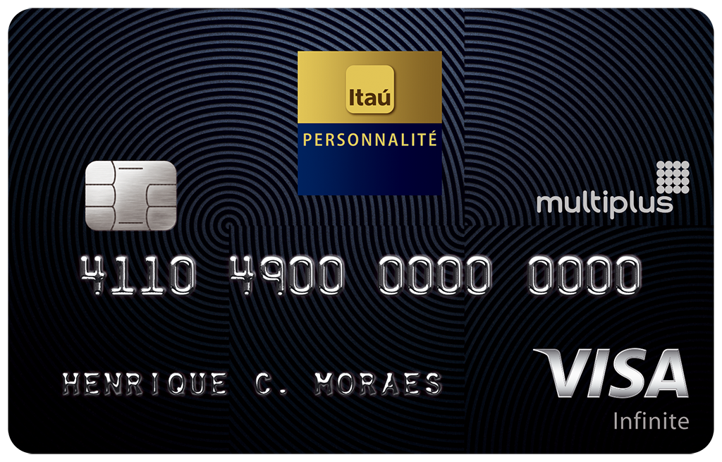 Cartão Itaú Personnalité Multiplus Visa Infinite