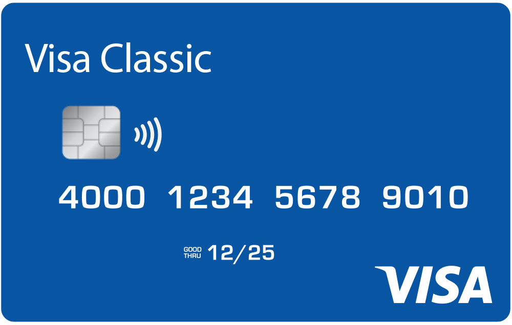 Cartão Visa Classic