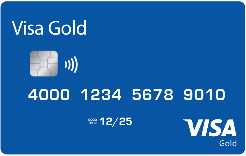 Cartão Visa Gold
