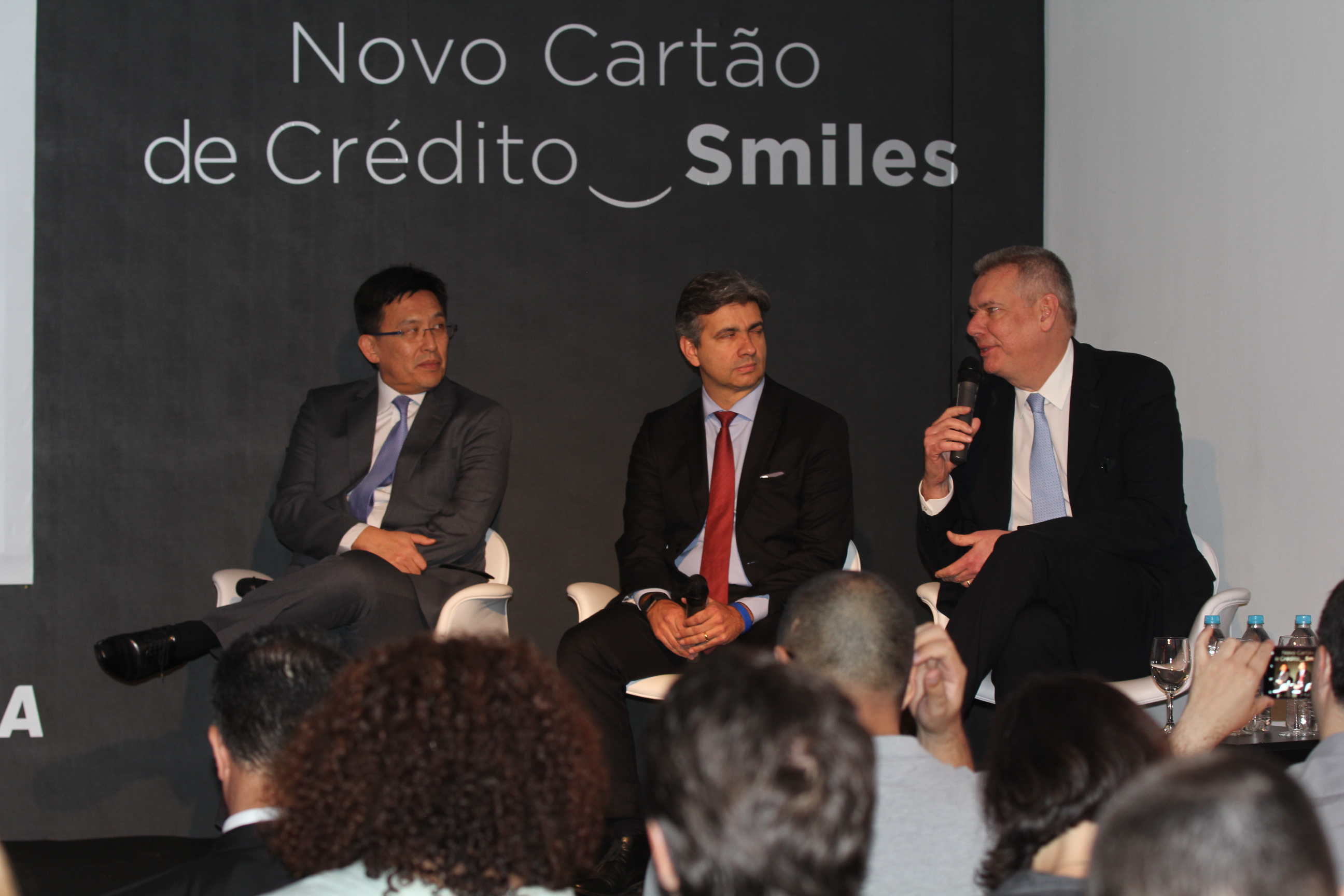 Evento de apresentação do Novo Cartão de Créditos Smiles
