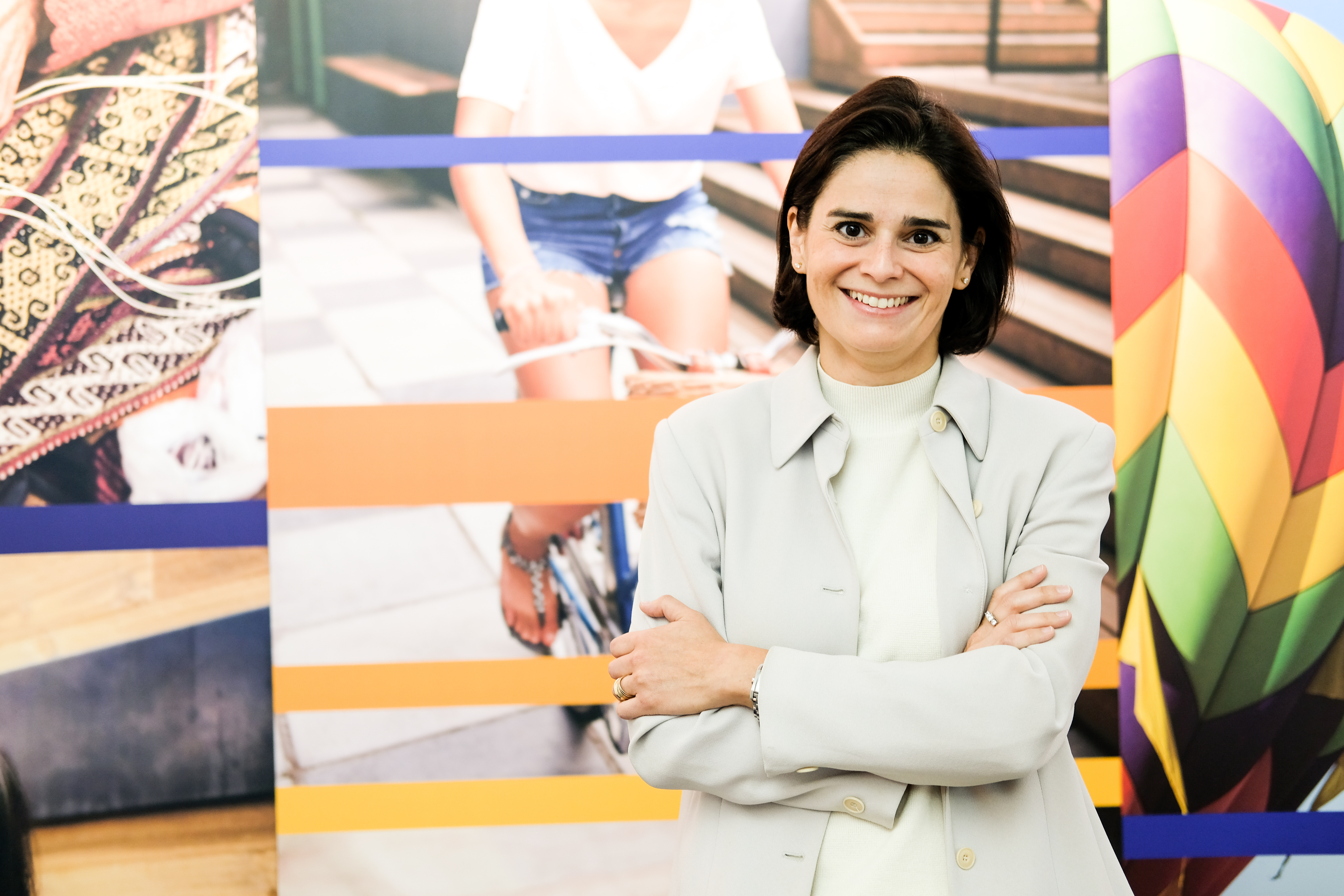 Luciana Resende Lotze, vice-presidente sênior de marketing da Visa para América Latina e Caribe
