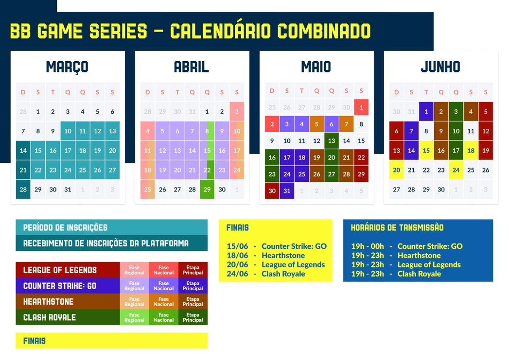 BB Games Series - Calendários