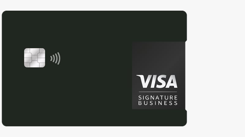 Visa Signature Business Card