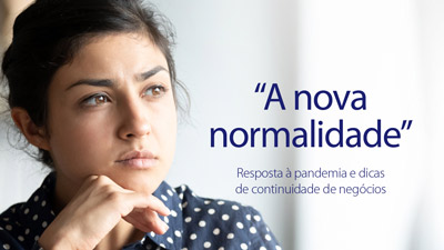 "A nova normalidade"