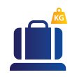 Icon - Luggage weighing scale