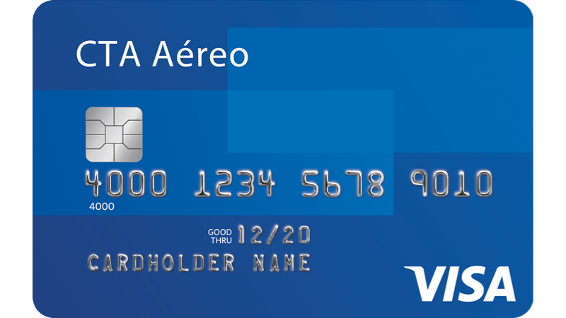 Cartão Visa CTA Aéreo
