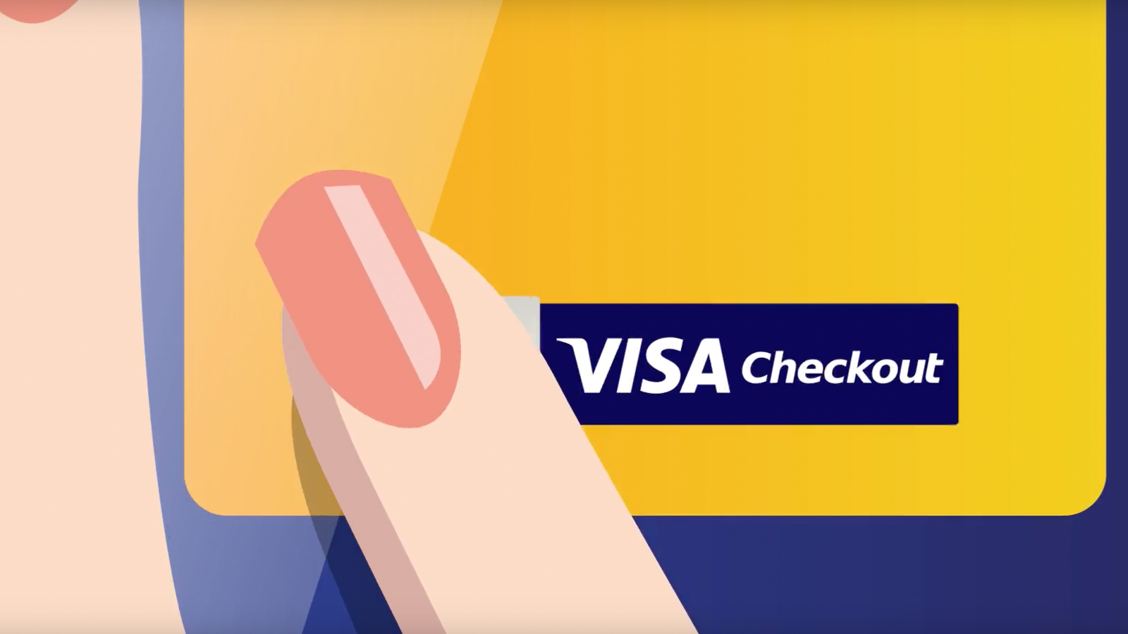 Ilustração de Visa Checkout