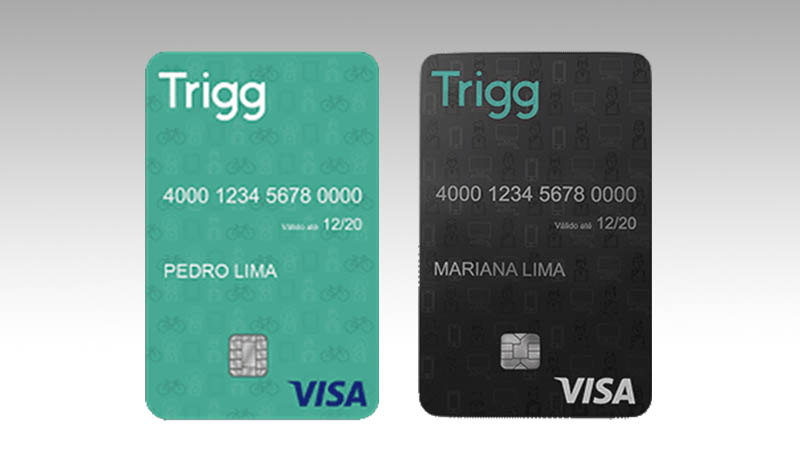 Cartões Visa Trigg