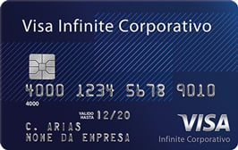 Cartão Visa Infinite Corporativo