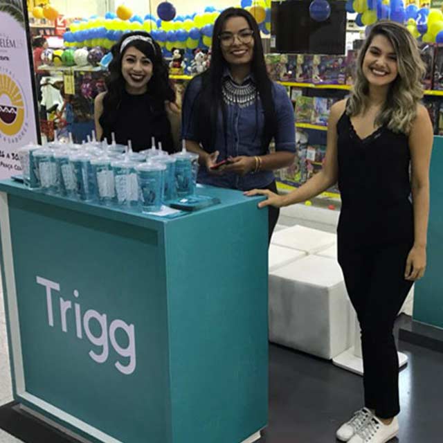 Ação de equipe da Trigg