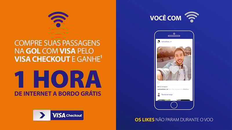 Oferta Visa e Gol