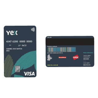 Cartão YEX Visa