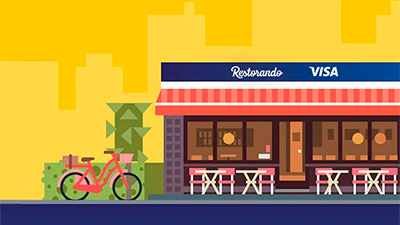 ilustracion de restaurant